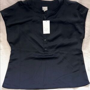 A New Day Women's Black Blouse
